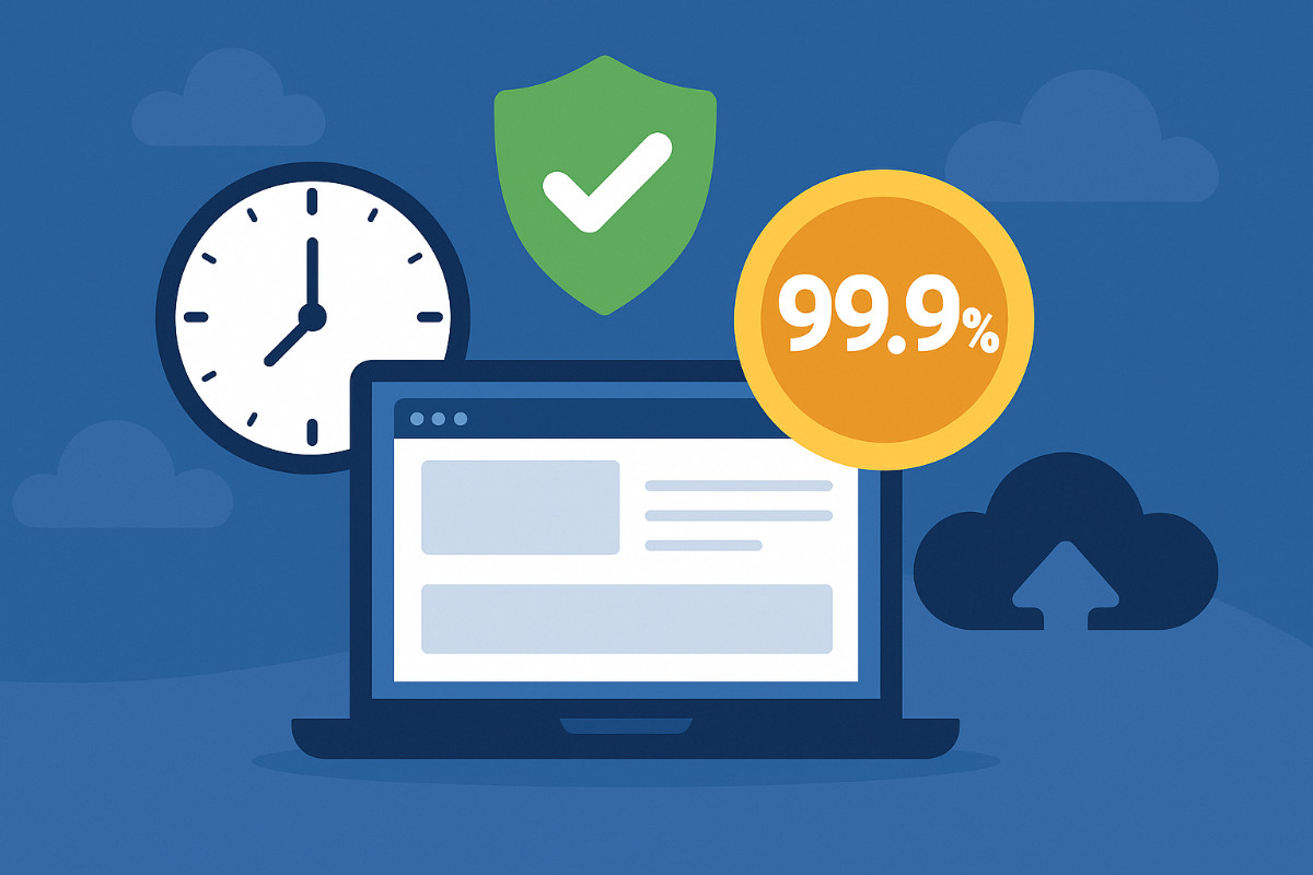 Какво е Uptime и защо е важен за хостинга ви
